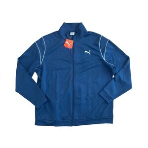 Puma Men’s Navy Blue Zip-Up Jacket NWT XXL